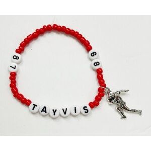 Taylor Swift Eras Tour Friendship Bracelet Tayvis 87 89 Travis Kelce Chiefs